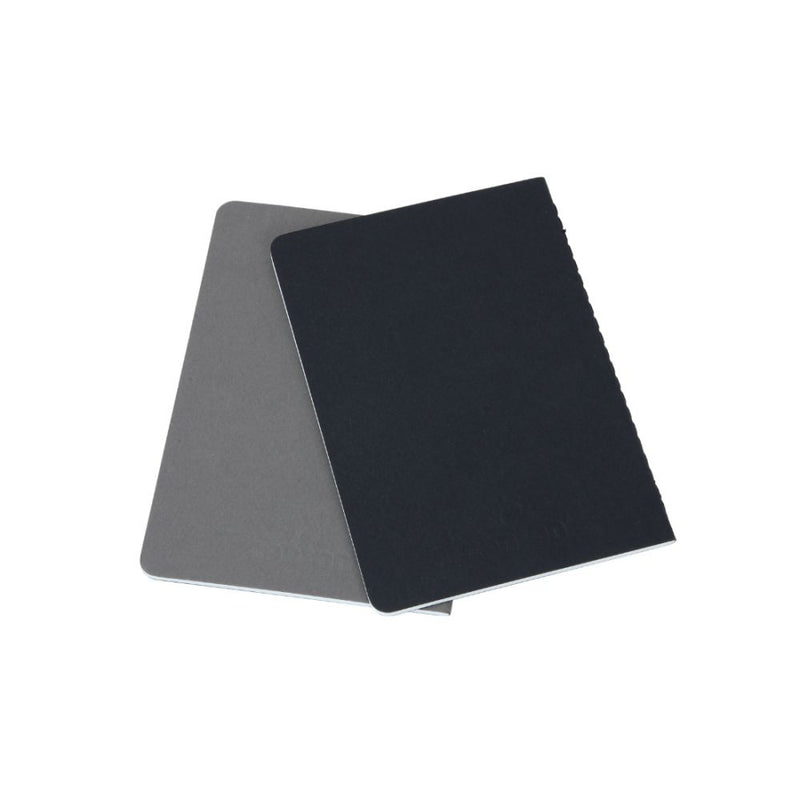 Canson Inspiration 96 GSM Light Grain A6 Hardbound Books (Size-10.5x14.8cm Black & Dark Grey, 24 Sheets)