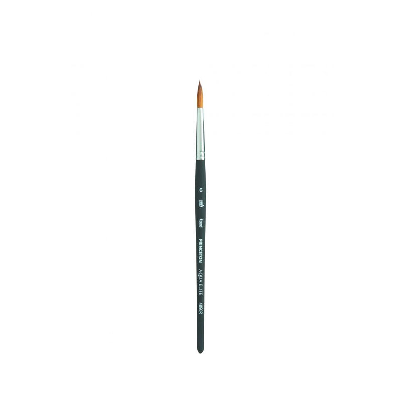 Princeton Aqua Elite Short Handle Round Paint Brush (No 6)