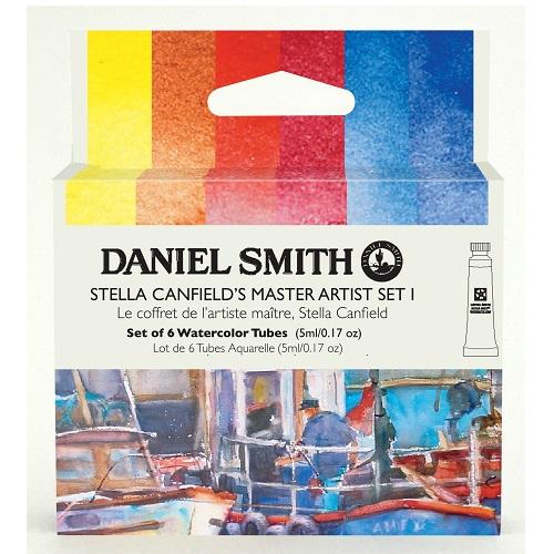 Daniel Smith Watercolor 6 Color Stella Canfield's Master Artist Set #1 (6 X 5ml Tubes)
