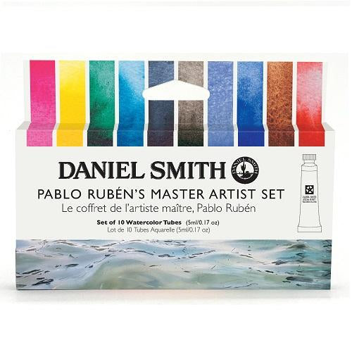 Daniel Smith Watercolor 10 Color Pablo Ruben's Master Artist Set (10 X 5ml Tubes)