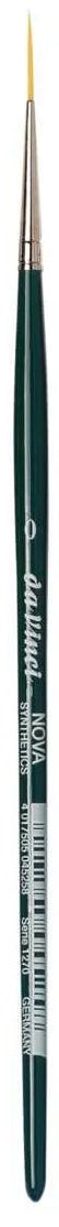 Da Vinci Brushes Nova Series 1270 Lettering/Liner Brush, Medium Pointed Synthetic, Size (0)