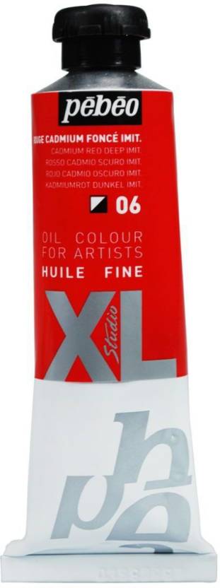 Pebeo XL Studio Oil Color - Cadmium Red Deep Imitation, 37 ml Tube