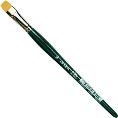 da Vinci Nova Series 122 Hobby Paint Brush Bright Golden Hobby Flat Synthetic, Size 10 (122-10)