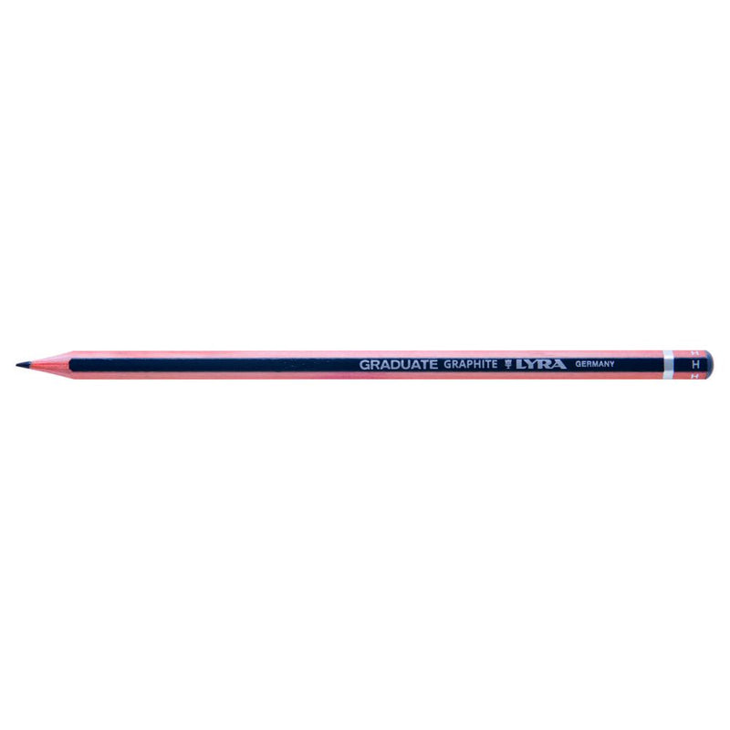 Lyra Graduate H Graphite Pencil (Pack of 12)