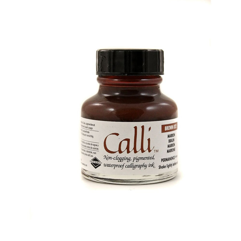 Daler-Rowney Calli Calligraphy Ink (29.5ml, Brown), Pack of 1