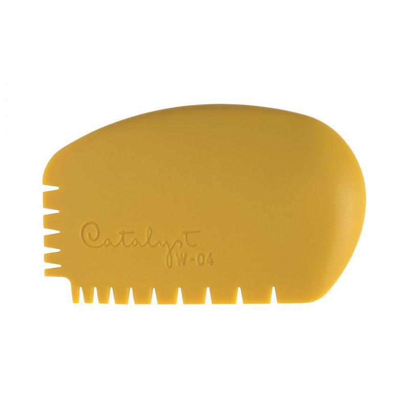 Princeton Catalyst Tool Silicone Yellow Wedge (No 4)