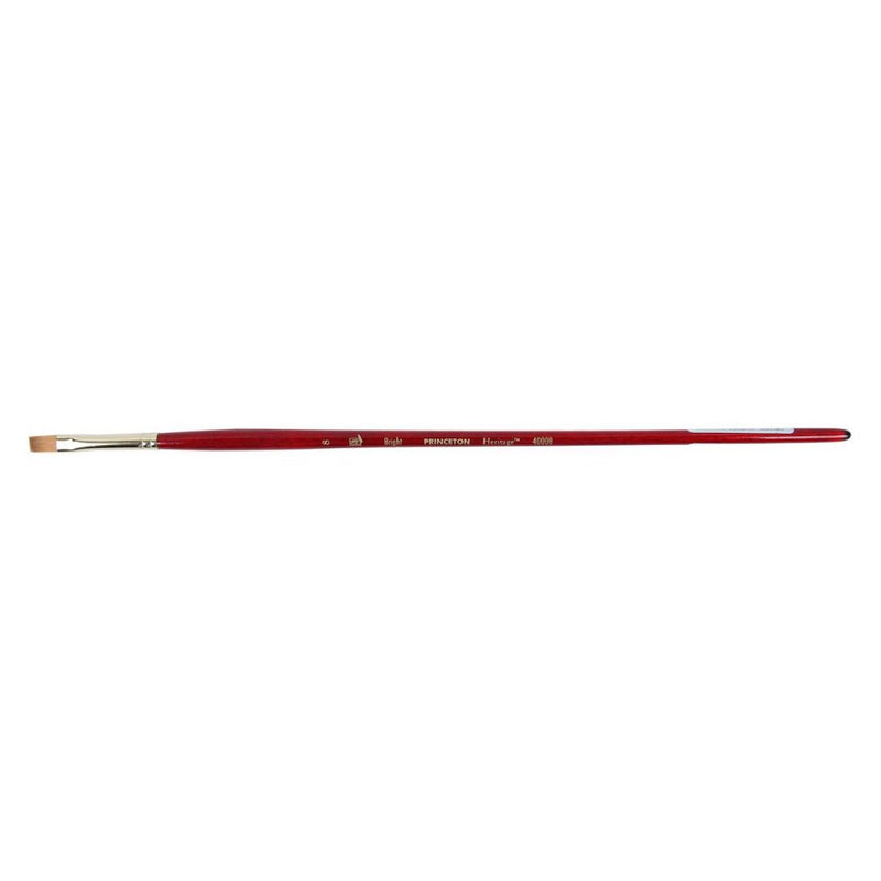 Princeton Heritage Long Handle Bright Paint Brush (Size-8)