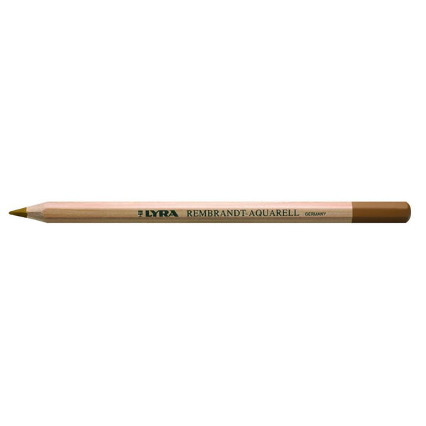 Lyra Rembrandt Aquarell Watercolour Art Pencil (Brown Ochre, Pack of 12)